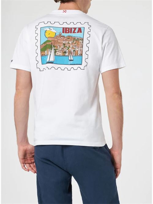 tshirt man - postcard ibiza 01n MC2 SAINT BARTH | TSHM001 - 03419F.IBIZA 01N